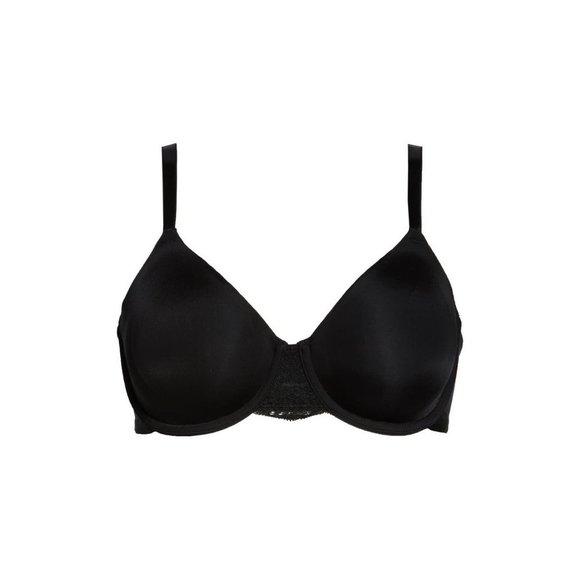 WACOAL Lace Impression Non-padded Seamless Underwire Bra #851257 Black 36DDD NEW - Picture 7 of 12